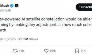 马斯克又产出一个疯狂提案：用AI卫星遮蔽太阳来对抗全球变暖？